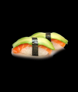 Sushi saumon avocat