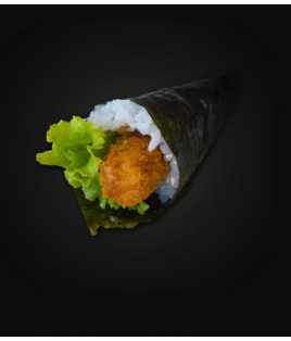 Temaki ebi tempura