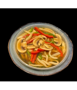 Soupe Udon avec champignons 
