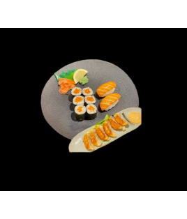 F7M sushi + ravioli