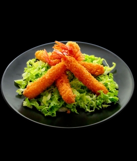 Menu tempura crevette